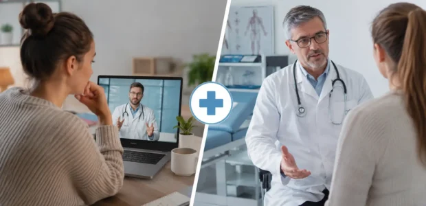 Online-Rezept vs. Hausarztbesuch Vor- und Nachteile im Vergleich