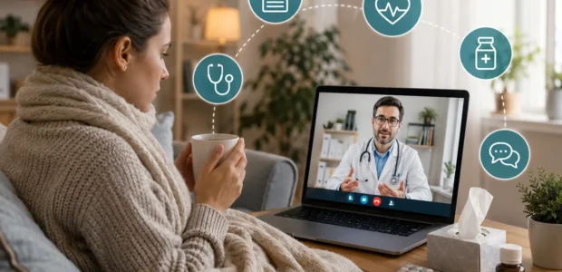 Was ist Telemedizin Online-Arztbesuch einfach erklärt