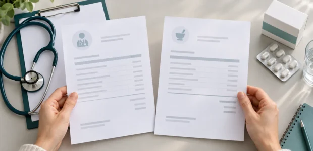 Dr. Ansay Warum gibt es zwei Rechnungen für Rezept und Medikamente